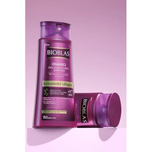 Bioblas Kolajen ve Keratin Dolgunlaştırıcı ve Bariyer Onarıcı Şampuan 360 ml
