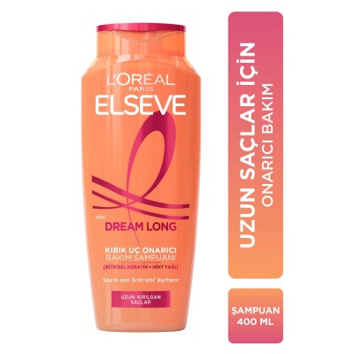 Elseve Dream Long Kırık Uç Onarıcı Bakım Şampuanı 400 ml