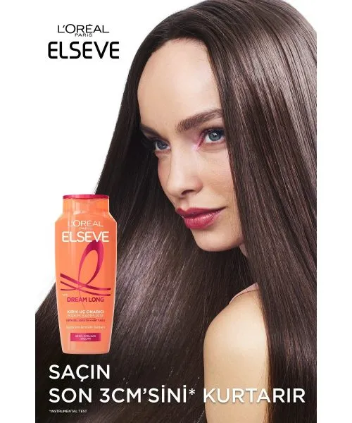 Elseve Dream Long Kırık Uç Onarıcı Bakım Şampuanı 400 ml - 6 Adet Koli