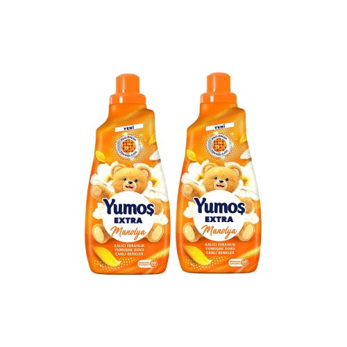Yumoş Extra Çamaşır Yumuşatıcı 60 Yıkama Manolya 1440 ml x2