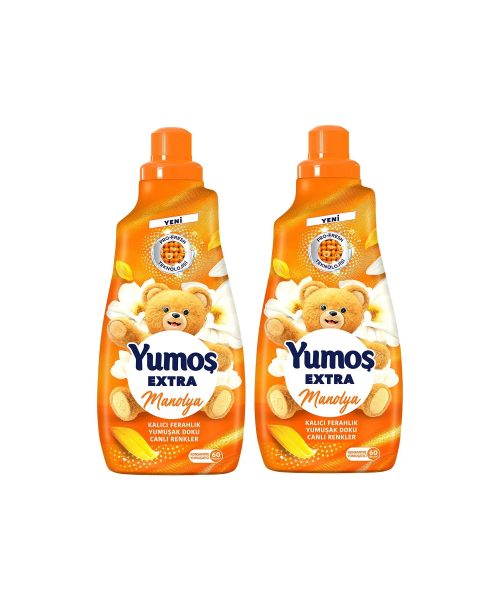 Yumoş Extra Çamaşır Yumuşatıcı 60 Yıkama Manolya 1440 ml x2