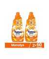 Yumoş Extra Çamaşır Yumuşatıcı 60 Yıkama Manolya 1440 ml x2