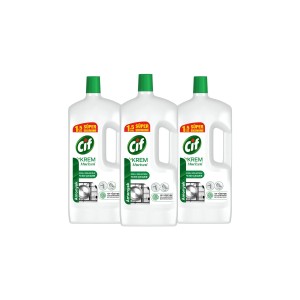 Cif Krem Yüzey Temizleyici Amonyaklı 1500 ml - 3 adet