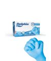 Pudrasız Mavi Nitril Eldiven Orta Boy (M) 100 Lü Paket