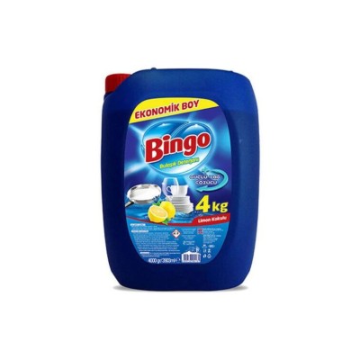 Bingo Sıvı Bulaşık Deterjanı Limonlu 4 Kg