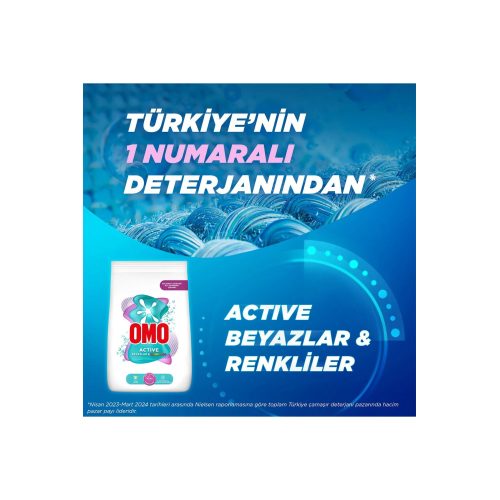 Omo Active Beyazlar ve Renkliler İçin Toz Deterjan 7,5 kg