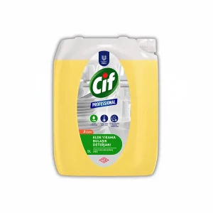 Cif Profesyonel Bulaşık Deterjanı Elde Yıkama 5 Lt