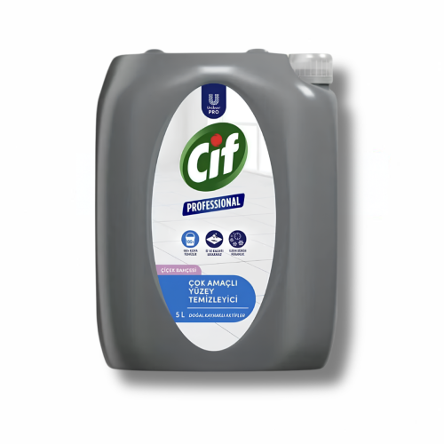 Cif Professional Çok Amaçlı Yüzey Temizleyici 5lt - Çiçek Bahçesi