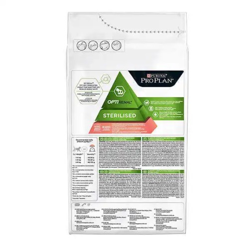 Pro Plan Sterilised Somonlu Kısırlaştırılmış Yetişkin Kedi Maması 10 kg Pro Plan Sterilised Somonlu Kısırlaştırılmış Yetişkin Kedi Maması 10 kg
