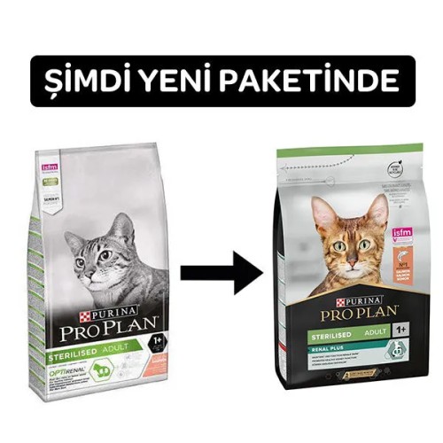 Pro Plan Sterilised Somonlu Kısırlaştırılmış Yetişkin Kedi Maması 10 kg Pro Plan Sterilised Somonlu Kısırlaştırılmış Yetişkin Kedi Maması 10 kg