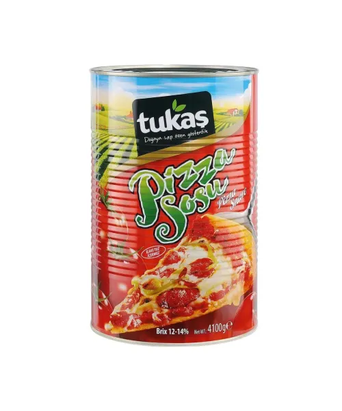 Tukaş Pizza Sosu 4100 gr